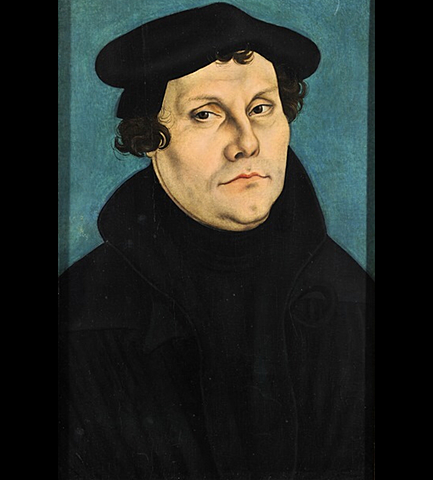 Luther en de lijst met 95 stellingen