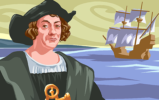 Christofer Columbus upptäcker USA