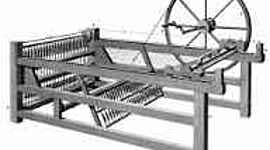 Timeline: Spinning Jenny-Textile 1764- a machine that allows people to make yarn and clothing faster
