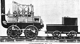 Timeline: Steam Railroad Locomotive 1814- first locomotive to allows train to work
