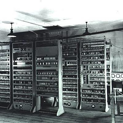 Timeline: EDSAC 1949-  is an early British computer considered to be the first stored program electronic computer.