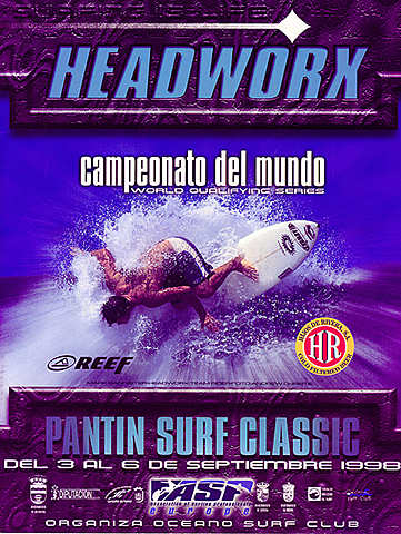 1998 - El vencedor fue el Sudafricano Sean Holmes que se lleva un premio de 4000 $