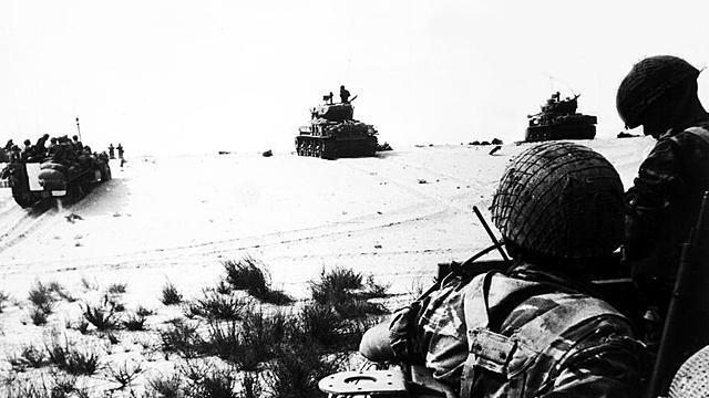 Beginn des Sechstagekriegs