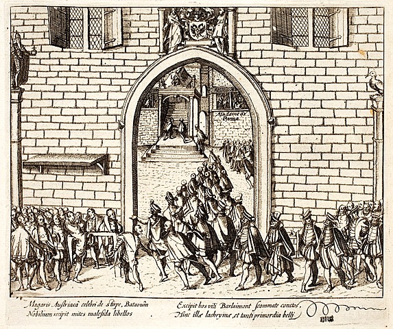 Edelen bieden Smeekschrift aan