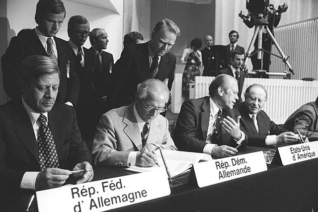 Schlussakte der KSZE in Helsinki