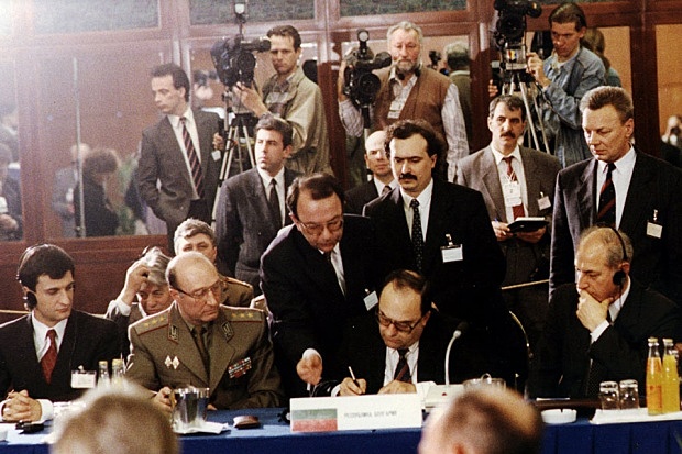 Ende des Warschauer Pakts