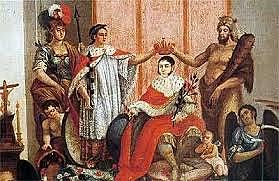 Coronación de Agustín de iturbide