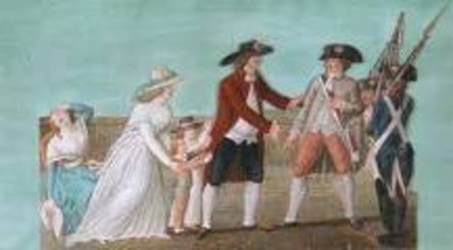 Louis XVI & Marie Antoinette attempt to escape France