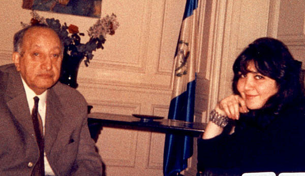 Se caso con su segunda esposa Blanca Mora y Araujo