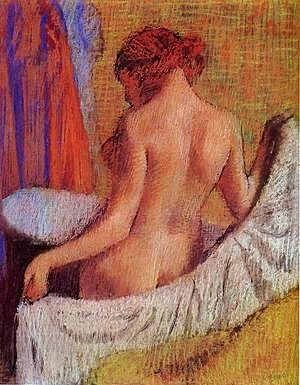 After the Bath-Edgar Degas