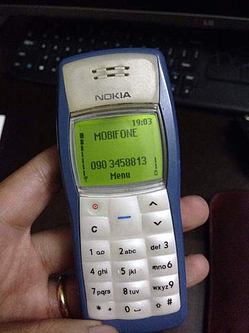 el celular Nokia 1100