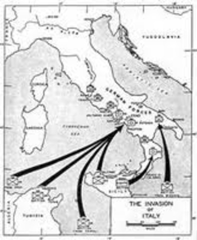 Allies Land in Italy