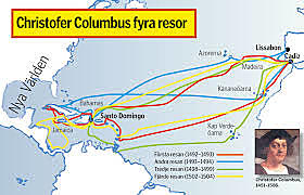Columbus upptäcker Amerika