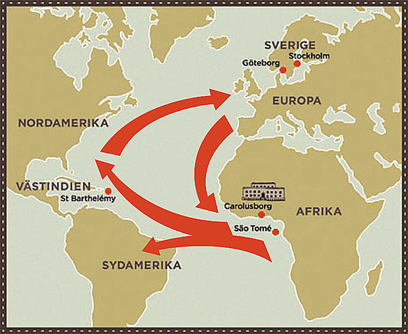 Slavhandeln mest intensiv 1600-1700