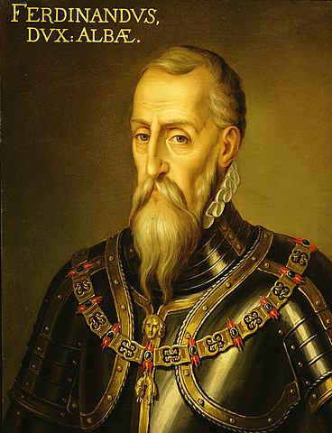 Hertog van alva naar Nederland