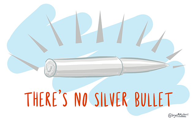 De 1985 a 1989: No hay balas de plata