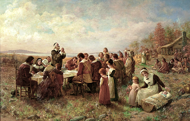 THE FIRST THANKSGIVING