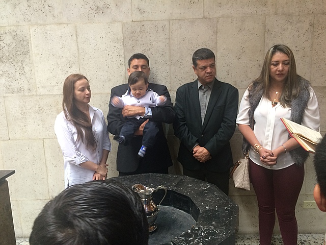 BAUTIZO DE MI HIJO DIEGO