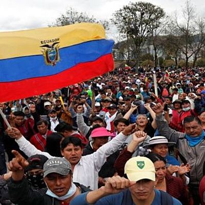 Timeline: LAS MANIFESTACIONES EN ECUADOR DE 2019