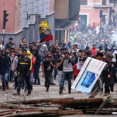 Timeline: Manifestaciones del ecuador 2019