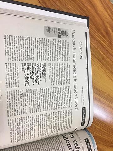 Licencia de maternidad e inclusión laboral