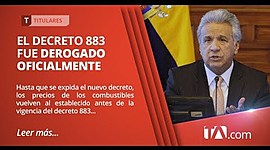 Timeline: Protesta en Ecuador en octubre del 2019