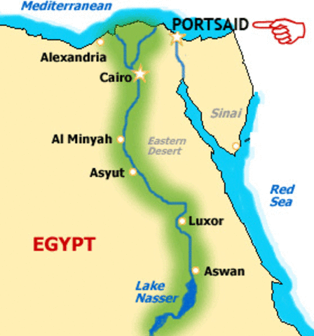 Suez-canal for trading