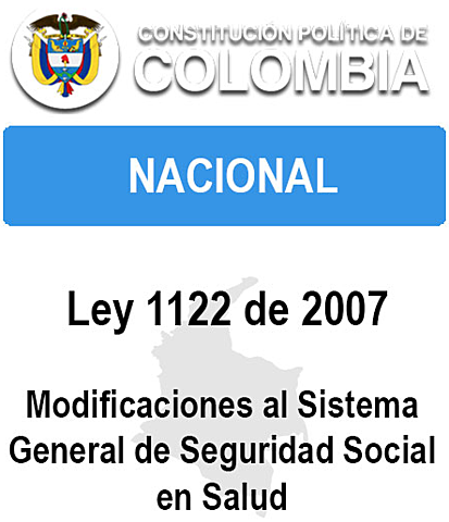 Ley 1122 de 2007