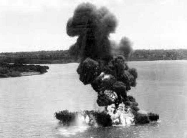 U.S. victory over Japanese in the Battle of Bismarck Sea.