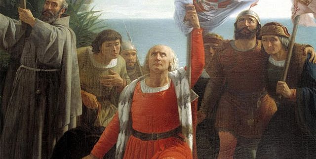 Cristobal Colón arriba a Costa Rica