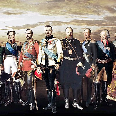 Timeline: Даты царствования русских царей и императоров