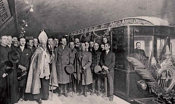 Inauguració del Metro de Barcelona