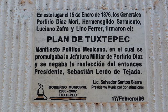 Porfirio Díaz y el Plan de Tuxtepec