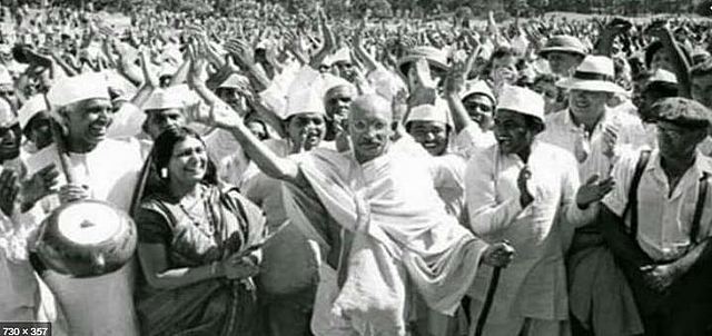 Marcha de la sal - Movimiento de Gandhi