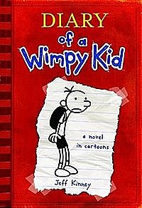 "Diary of a Wimpy Kid" by Jeff Kinney