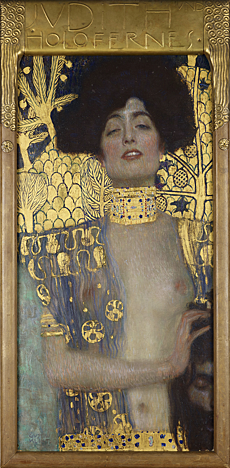 Judith and the Head of Holofernes by Gustav Klimt