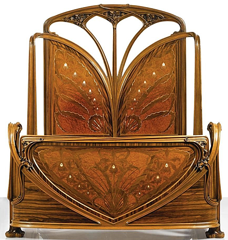 Bed by Louis Majorelle.