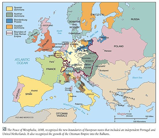 Participación en la guerra de los treinta años