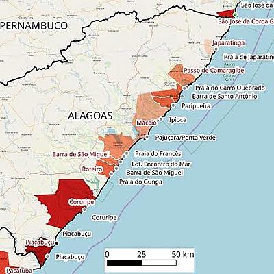 Timeline: Estados  Afetadas