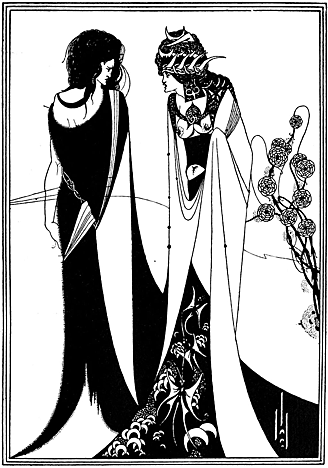 John and Salome by Aubrey Beardsley