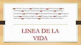 Timeline: Linea de vida