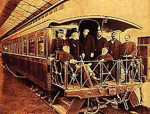 Inaguración del ferrocarril