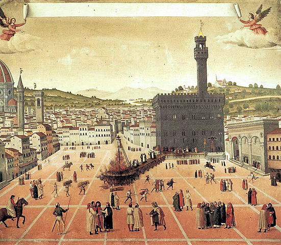 Il supplizio di Savonarola