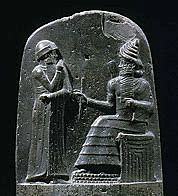 Arte Babilonio. Estela de Hammurabi.