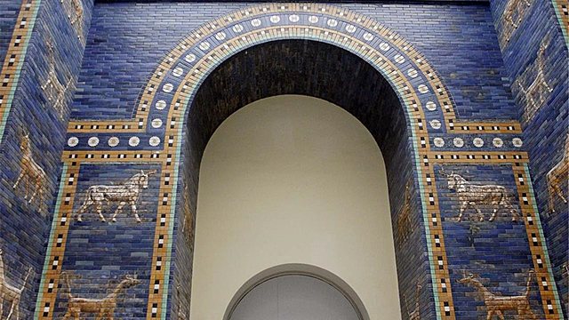 Arte Neobabilónico. La Puerta de Ishtar.
