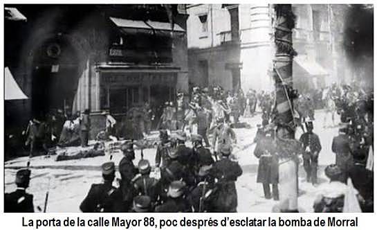 L’anarquista Mateo Morral atempta contra el rei Alfons XIII.