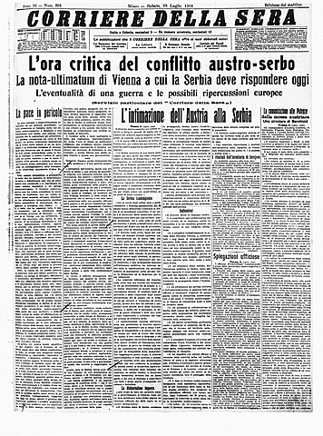 L'INIZIO DELLA GUERRA