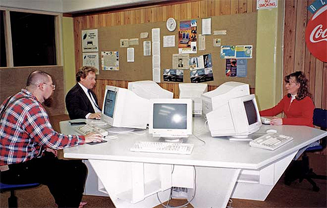 Первое интернет-кафе.