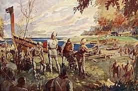Llegada de los Vikingos a América del norte