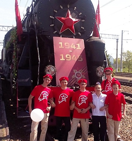 Акция "Ретро поезд Победы"